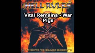 Vital Remains - War Pigs