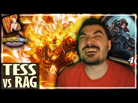 TESS CAN MATCH RAGNAROS?! - Hearthstone Battlegrounds