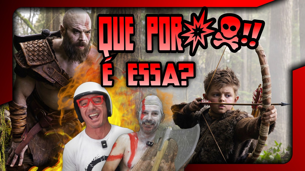 QUE LIXO É ESSE, AMAZON?! 🤮 O ESTAGIÁRIO TÁ FEZENDO A SÉRIE DO GOD OF WAR #reaction
