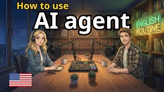 How To Talk About AI agnet  in English | Easy English Conversation Practice for Beginners