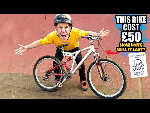 THIS BIKE COST £50 HOW LONG WILL IT LAST? - CHEAP BIKE CHALLENGE