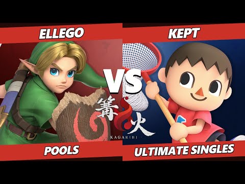 Kagaribi 7 - ElleGo (Young Link) Vs. Kept (Villager) SSBU Ultimate Tournament