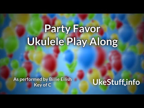 Party Favor Ukulele Play Along