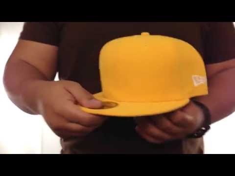 New Era '59FIFTY-BLANK' Solid Gold Fitted Hat