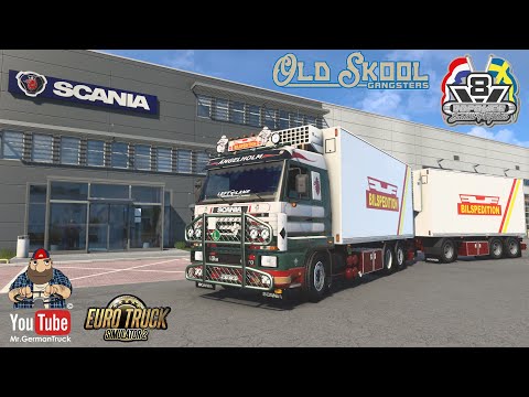 [ETS2 v1.47] Scania 143M 470 Combo - 6x2 Rigid + 3 Axle Trailer *Hot or Schrott*