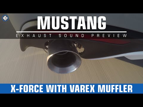 X-Force Varex Adjustable Cat Back Exhaust - 2015 + EcoBoost Mustang - Exhaust Video