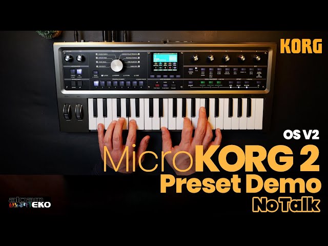 Vídeo relacionado con Korg microKORG 2 - Sintetizador Analógico de 37 Teclas y Procesador Vocal