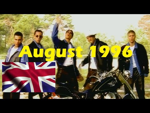 UK Singles Charts : August 1996 (All top 50 entries)