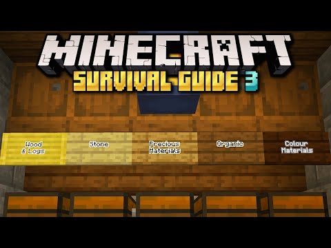 Setting Up Your Storage Room! ▫ Minecraft Survival Guide ▫ Tutorial Let's Play [S3 Ep.8]