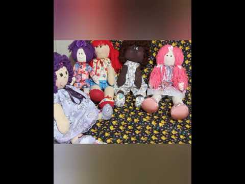 bonecas de pano