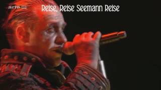Rammstein - Reise, Reise ~ Lyrics (2016 Hellfest)