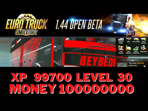 EURO TRUCK SIMULATOR 2  1.44  MONEY AND XP