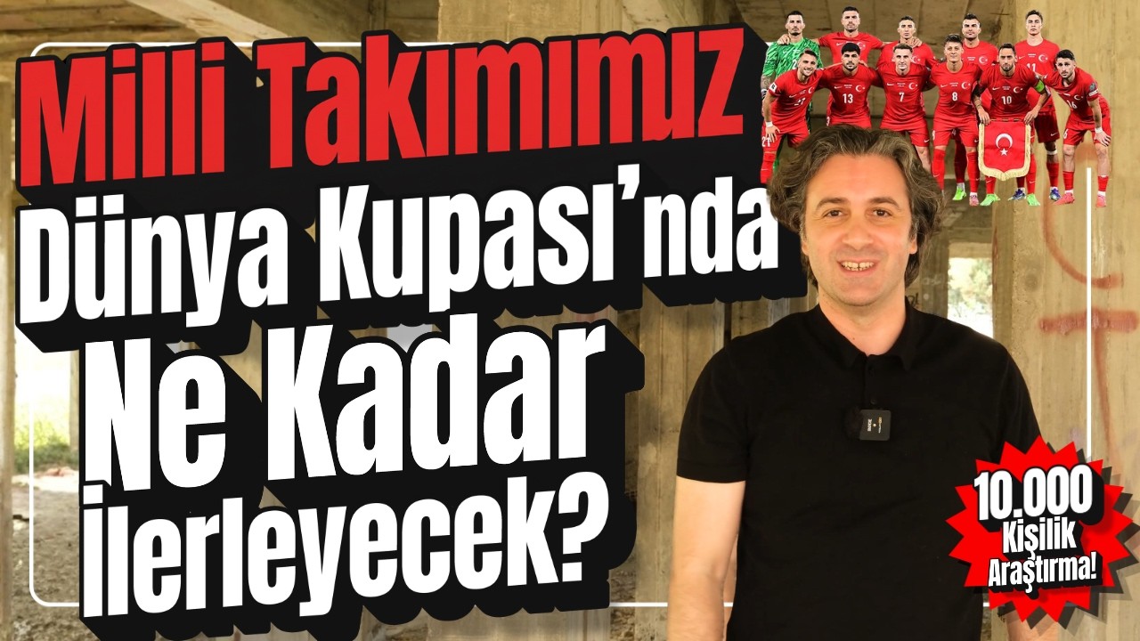 DÜNYA KUPASI'NDA MİLLİ TAKIMIMIZ NE KADAR İLERLER? 🇹🇷🏆 | 10.000 Kişiye Sorduk!