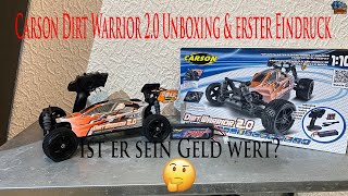 Carson Dirt Warrior 2.0 Unboxing and First Drive | German 4K