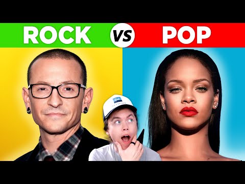 Iconic POP Songs vs Iconic ROCK Songs