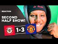 SEOND HALF SHOW! 🔥 | BRENTFORD 1-3 MANCHESTER UNITED | SAEED REACTS!