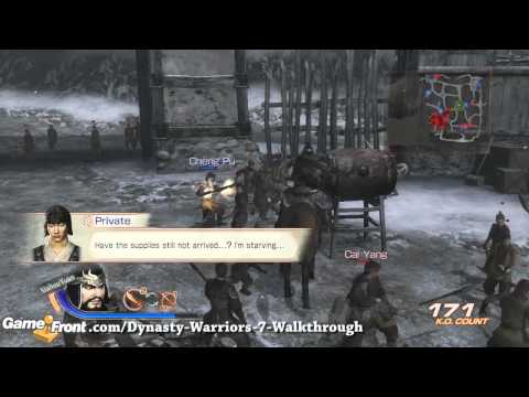 Dynasty Warriors 7 PT.4  Walkthrough - Story Mode - Wei - Elimination of Dong Zhuo Part - 1