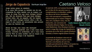 Jorge De Capadocia (Jorge Ben) - Caetano Veloso