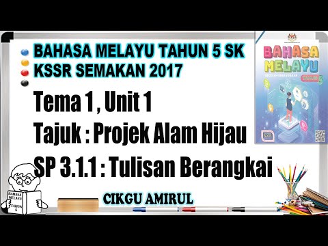 BAHASA MELAYU TAHUN 5 TULISAN BERANGKAI