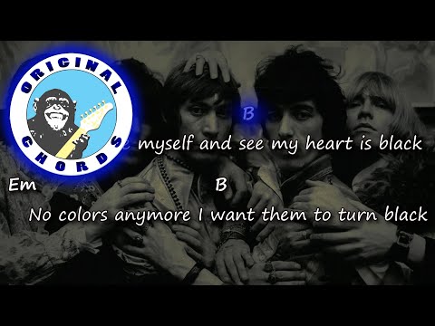 The Rolling Stones - Paint It Black - Chords & Lyrics