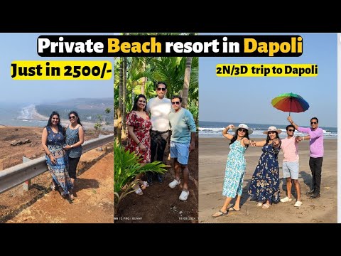 Best Beach resort near Dapoli | Anjarley | Drone shots | Kokan travel guide