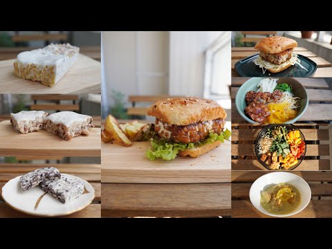 いろいろなお豆で作るテンペ＆照り焼きテンペバーガーの作り方