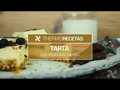 Tarta de chocolate blanco
