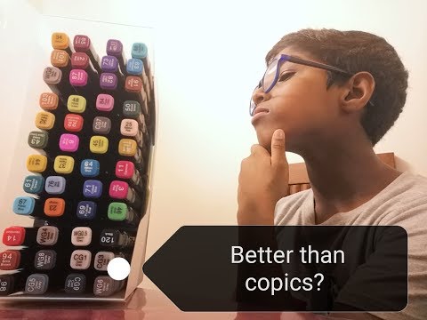 I Got The World's Best Cheapest Markers ever! Touch Cool marker review