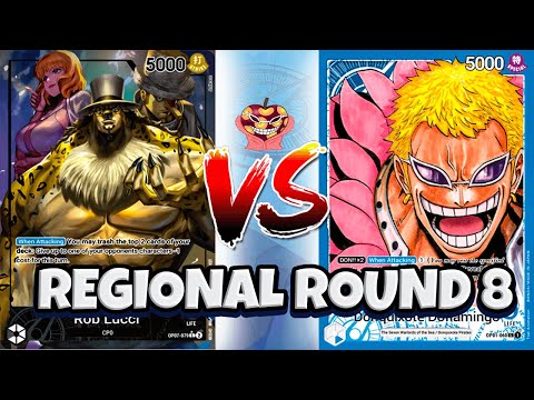 [OP10] VIRGINIA REGIONAL ROUND 8 Me vs Doflamingo One Piece card game