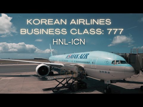 YouTube thumbnail for Korean Air Boeing 777-300