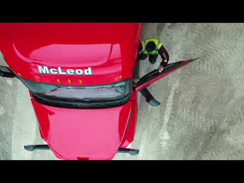 McLeod Express End Dump Driver explains we HE belongs here!