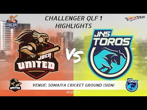 CHALLENGER QLF 1 HIGHLIGHTS | JBCN UNITED VS JNS TOROS | INTERNATIONAL SCHOOL DAD'S 5.0 2023