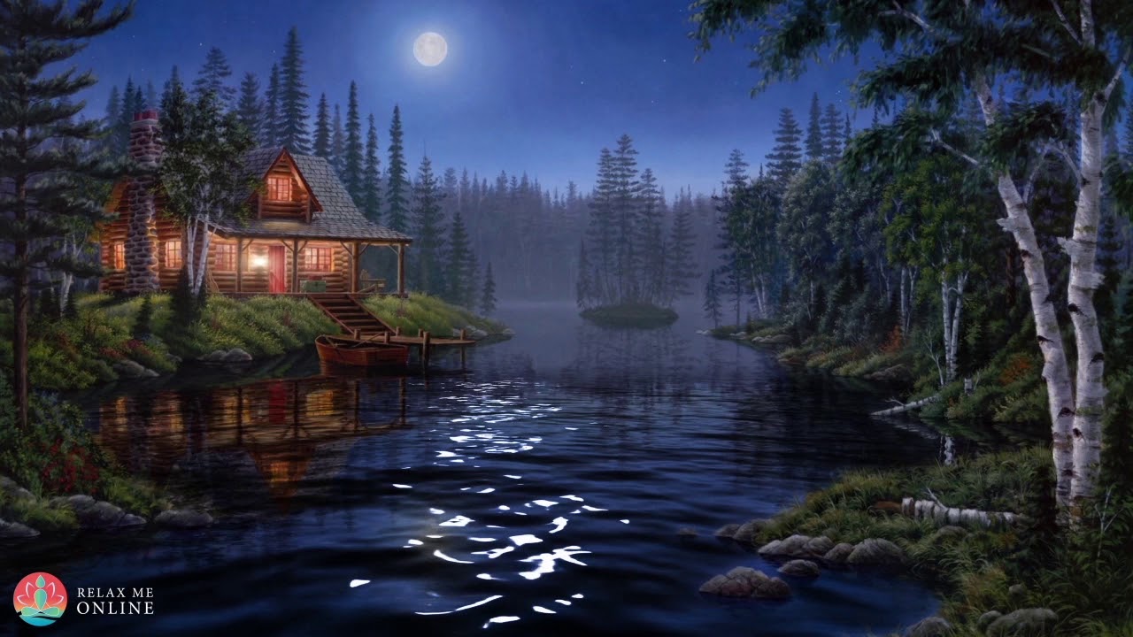 Night Ambient Sounds, Cricket, Swamp Sounds at Night, Sleep and Relaxation Meditation Sounds