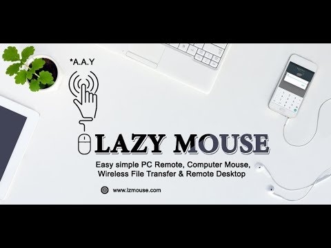 Lazy Mouse - PC Remote 💻 & Remote Mouse Video
