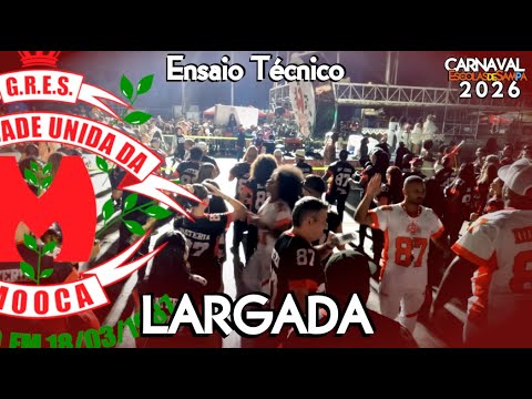 Mocidade Unida da Mooca 2026 - LARGADA Bateria Chapa Quente #BotaOFone #PioneiroNoVídeoDosBreques