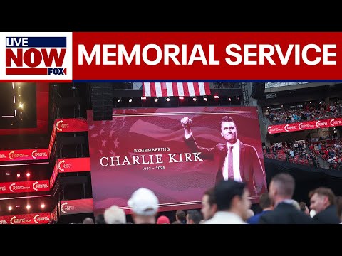 Video | LIVE: Charlie Kirk funeral in Arizona, President Trump &amp; Vance to speak
