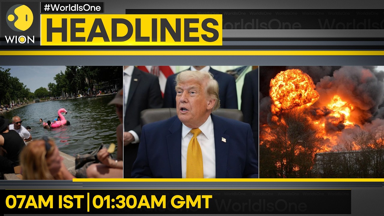Rubio Rejects Any Iranian Tolls On Hormuz | France Records Hottest-Ever Day | Headlines