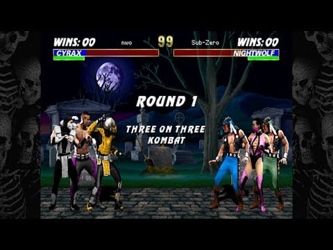 UMK3 Team Edition v2.0 BETA (6 player test) 3 on 3 Kombat