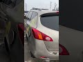 Fresh 2009 Nissan Murano In The UPIC Yard At Standard Auto Wreckers