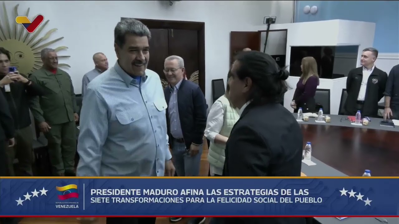 Maduro realizó consejo de ministros en el Palacio de Miraflores, 24 de noviembre de 2025