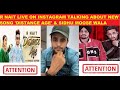 R NAIT LIVE ON INSTAGRAM TALKING ABOUT NEW SONG DISTANCE AGE TIKTOK SIDHU MOOSE WALA