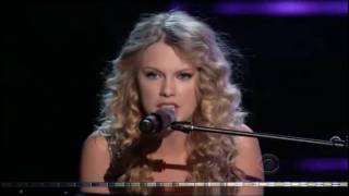 Taylor Swift-Youre not Sorry Live ACM Awards 2009 (con letra)