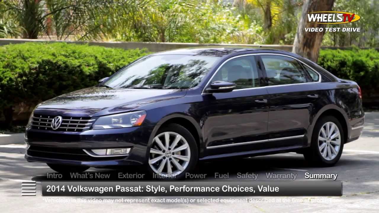 2014 Volkswagen Passat Test Drive