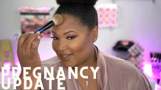 GRWM Pregnancy Update While I do my Makeup