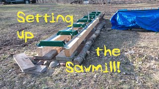 The HM-122 Woodland mills, Sawmill setup (Pt. 1)
