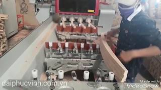 MÁY LÀM MỘNG ÂM CNC YOWCHERNG, MÁY CHẾ BIẾN GỖ TỰ ĐỘNG