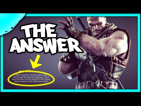 Witcher 101: Can other Witcher schools make new Witchers?
