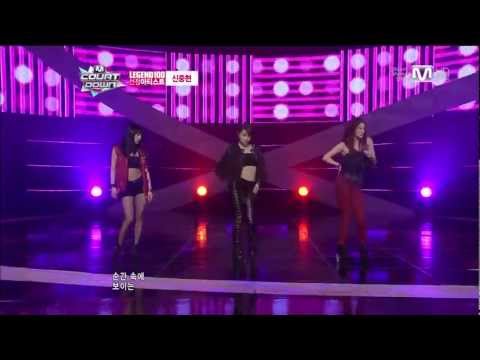 130314 M Countdown Rainbow 레인보우 우리 재경 현영 - 리듬속의 그춤을 [1080p HD]