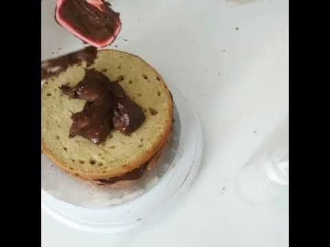 Quick cake ganaching