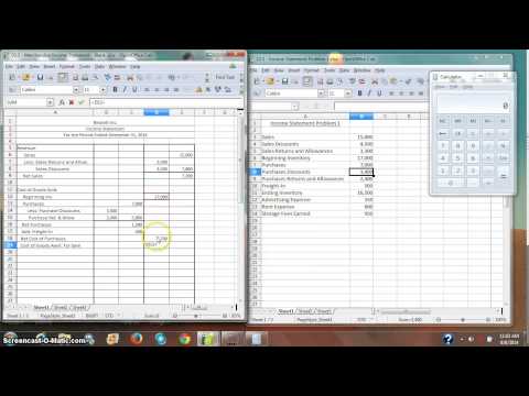 YouTube video about: How do you compute net income for a merchandiser?